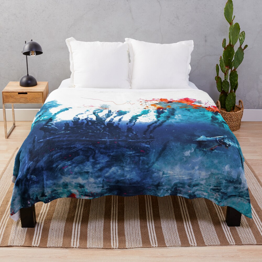 Subnautica Throw Blanket