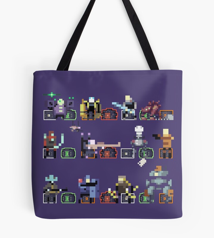 Risk Of Rain Collage Tote Bag